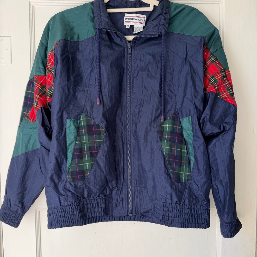Vintage 80s/90s Colorful Windbreaker Jacket